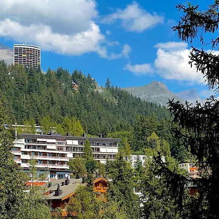 Daire Supercrans, Rte De La Tour 10, Superb View!! Crans-Montana